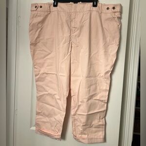 Ava & Viv Light Peach Cropped Pants